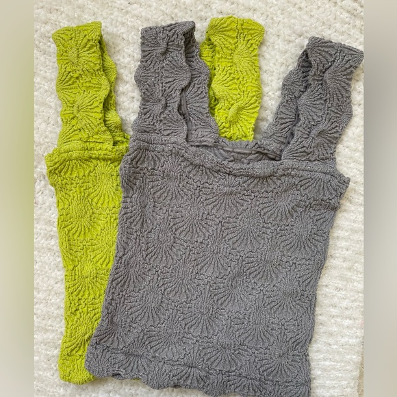 Free People Love Letter Cami in Denim Rins Size XS/S NWT - Picture 8 of 9